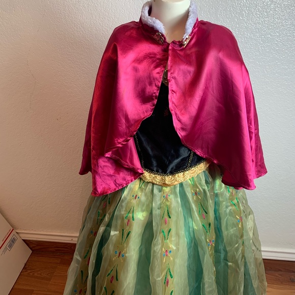 Disney store Anna frozen costume for a girl